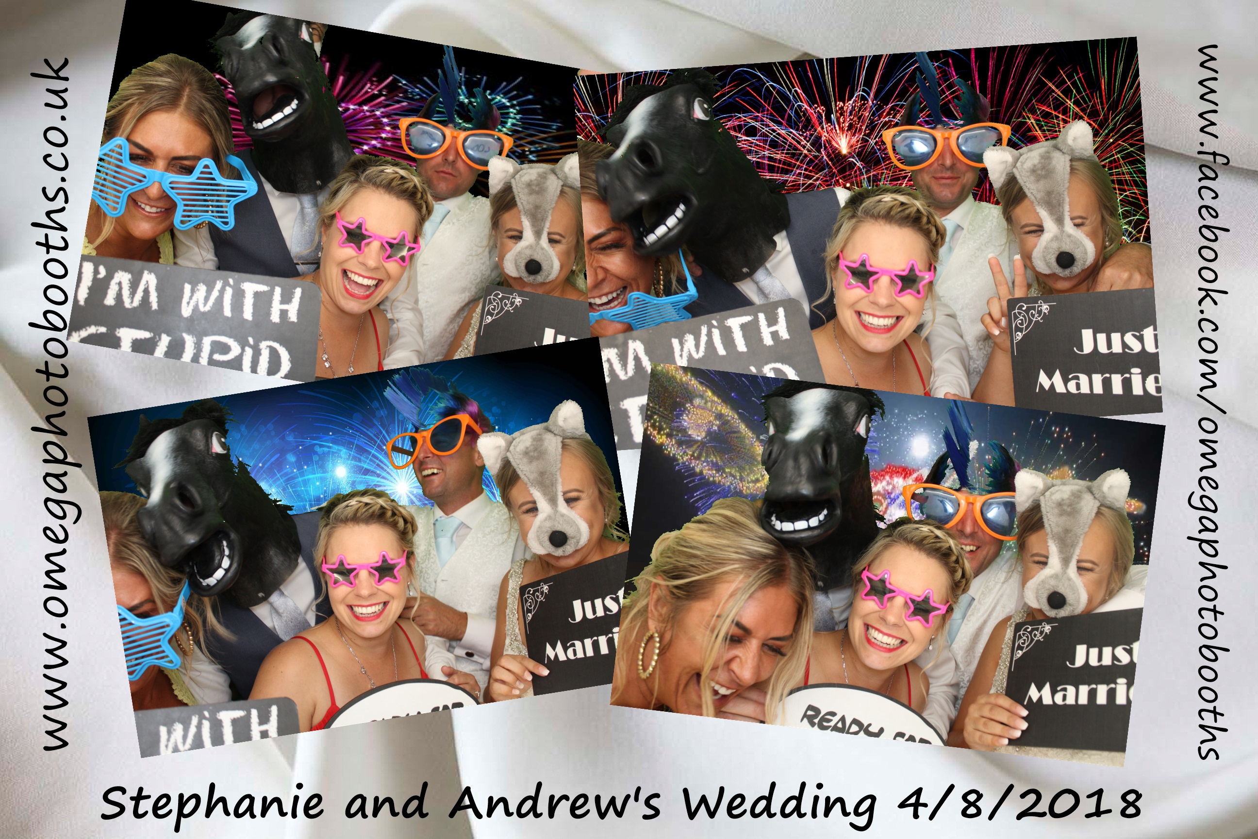 Stephanie and Andrew's Wedding | View more photos from the event at gallery.omegaphotobooths.co.uk/u/Omega-Photobooths/Stephanie-and-Andrews-Wedding